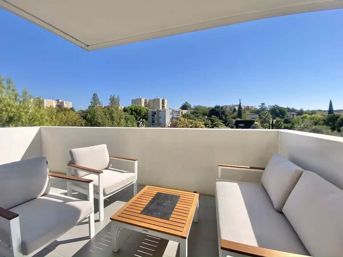 Appartement lumineux avec balcon